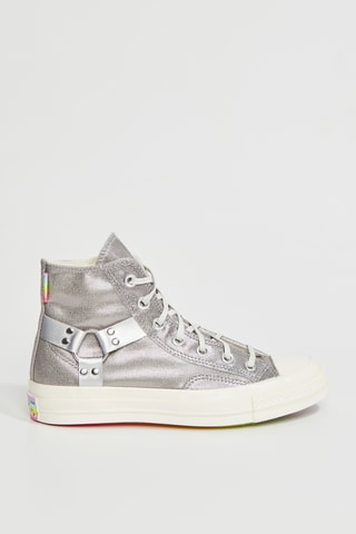 Hoge Gympen Pride Chuck 70 - Zilverkleurig - Converse