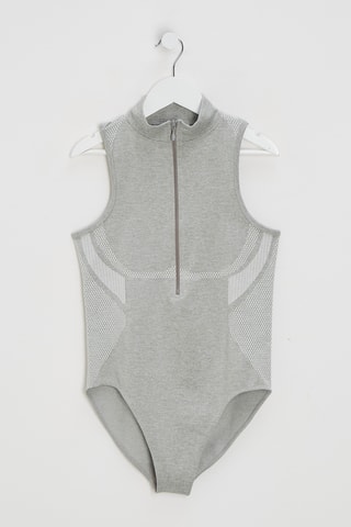Bodysuit - Gemêleerd Grijs - Asos Design