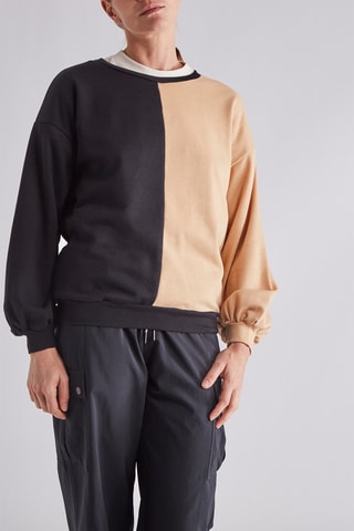 Sweater - Zwart en Camel - South Beach