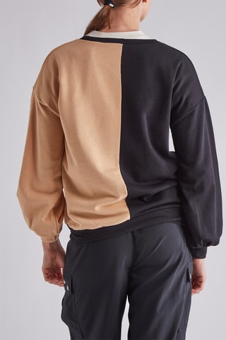 Sweater - Zwart en Camel - South Beach