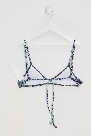 Bikinitop - Turquoise en Zwart - Quiksilver