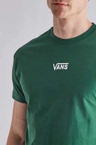 Oversized T-shirt - Donkergroen Vans