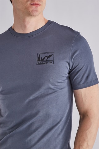 T-shirt - Donkergrijs - Timberland