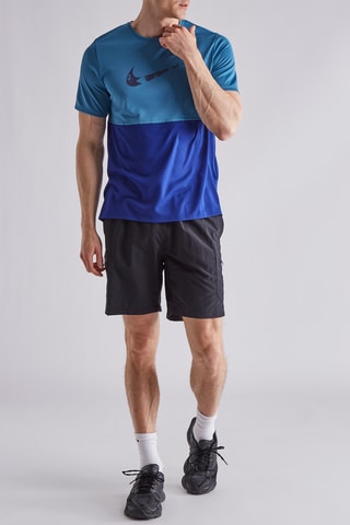 T-shirt de running - Bleu - Nike