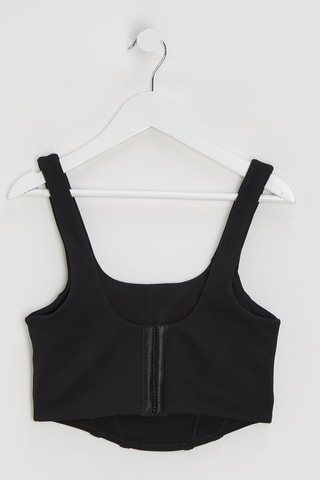 Push-up sportbeha - Zwart - Nike