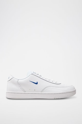 Leren Sneakers Court Vintage - Wit
