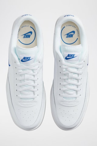 Leren Sneakers Court Vintage - Wit