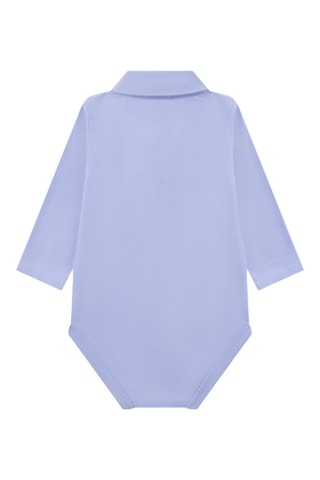 Body polo - Azul claro