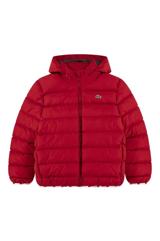 Doudoune à capuche - Rouge