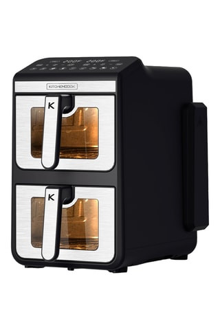 Double friteuse à air verticale - 11 l - 7 programmes