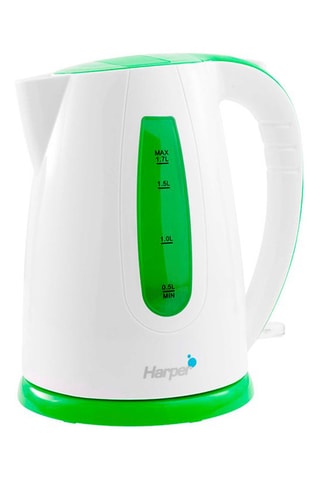 Bouilloire - 1,7 l - 2200 W - Blanc et vert