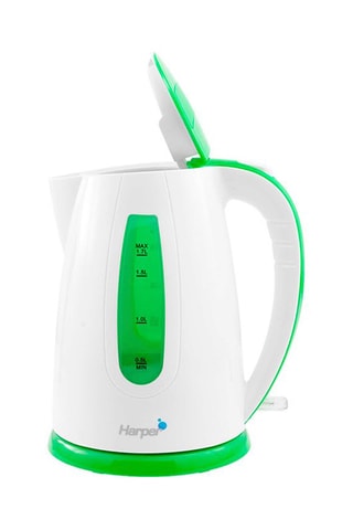 Bouilloire - 1,7 l - 2200 W - Blanc et vert