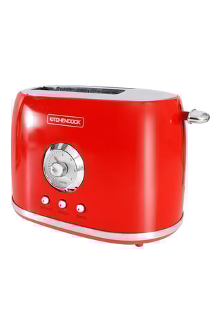 Grille-pain - 800 W - 2 fentes - Rouge