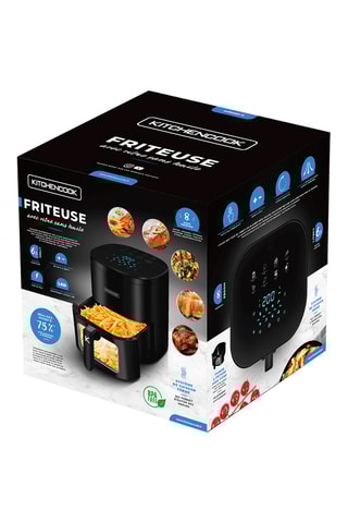 Friteuse sans huile digitale 6,5 l - 1400 W - 8 programmes