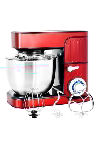 Robot pétrin - 5,5 l - 1300 W - 6 vitesses - Rouge