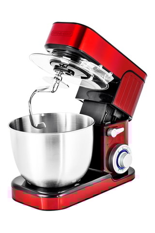 Robot pétrin - 5,5 l - 1300 W - 6 vitesses - Rouge