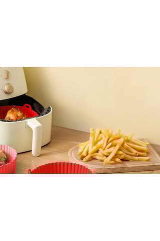 2 moules en silicone ronds - 20 cm