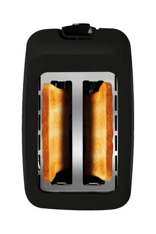 Grille-pain - 700 W - 2 fentes - Noir