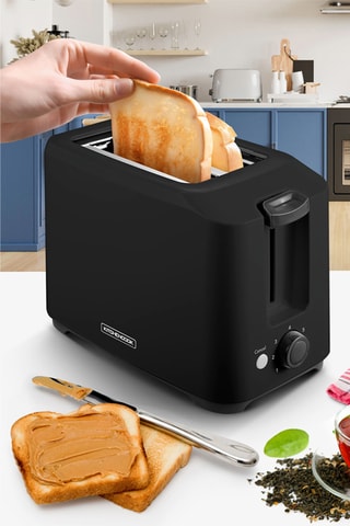 Grille-pain - 700 W - 2 fentes - Noir