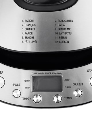 Machine à pain - 900 g - 550 W