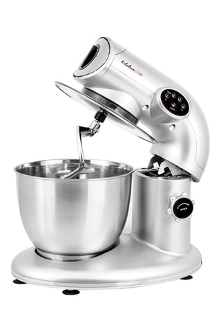 Robot pétrin - 5 l - 1000 W - 4 vitesses - Argenté