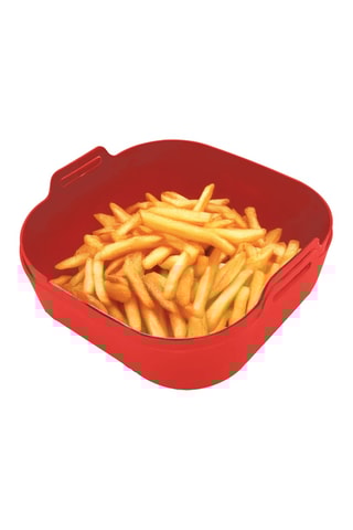 2 paniers de cuisson en silicone - 21 x 21 cm