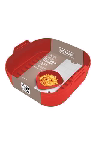 2 paniers de cuisson en silicone - 21 x 21 cm