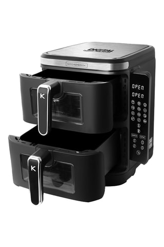 Double friteuse à air verticale - 12 l - 12 programmes