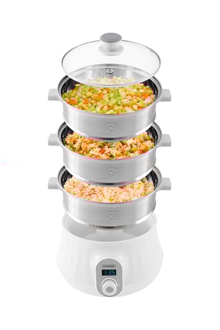 Cuiseur vapeur et couscoussier - 600 W - 9 l