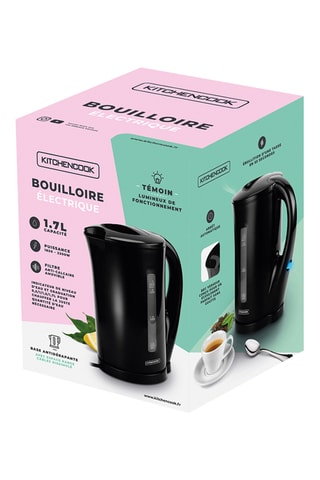 Bouilloire Cosy Tea - 1,7 l - 2200 W - Noir