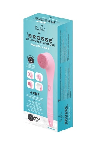Brosse de douche électrique sans fil 4-en-1 Clean Body