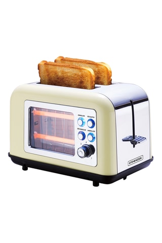 Grille-pain - 800 W - 2 fentes - Beige