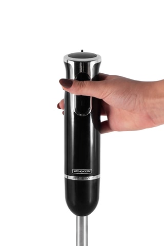 Mixeur plongeant en acier inoxydable - Noir