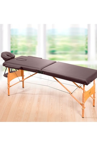 Table de massage Marron