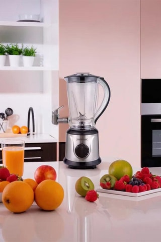 Blender - 1,5 l - 500 W - 5 vitesses - Gris
