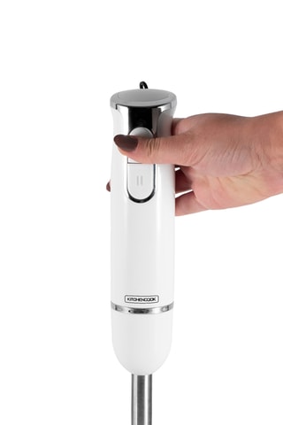 Mixeur plongeant - 600 W - 2 vitesses - Blanc