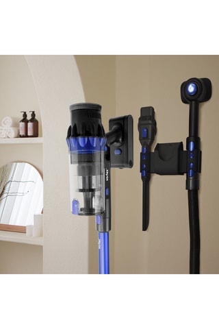 Aspirateur balai sans fil - Filtre HEPA - 550 W - 65 min d'autonomie