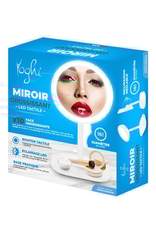 Miroir grossissant - Lumière LED
