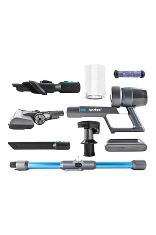 Aspirateur balai sans fil - Filtre HEPA - 450 W - 55 min d'autonomie