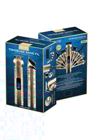 Tondeuse en acier inoxydable - 5 W - 160 min d'autonomie