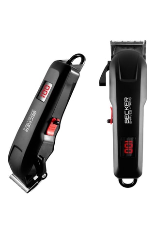 Tondeuse en acier inoxydable - 8 longueurs de coupe - 5 W - 180 min d'autonomie