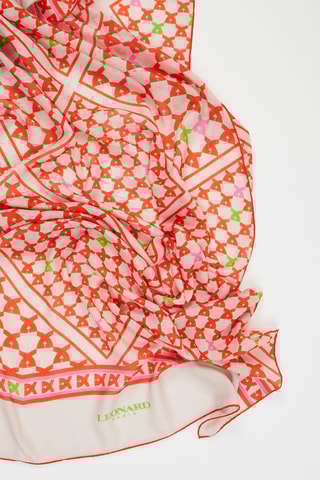 Foulard en cachemire et soie New Design - Orange