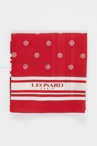 Carré Le Parisienne - Bordeaux et écru