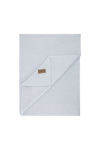 Manta de fibras de bambu Hug - Cinzento - 80 x 110 cm