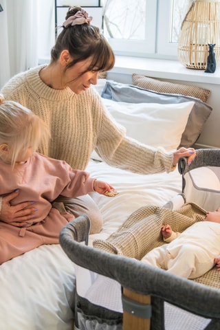 Berço co-sleeping 4 em 1 - Desde o nascimento - Até 9 kg