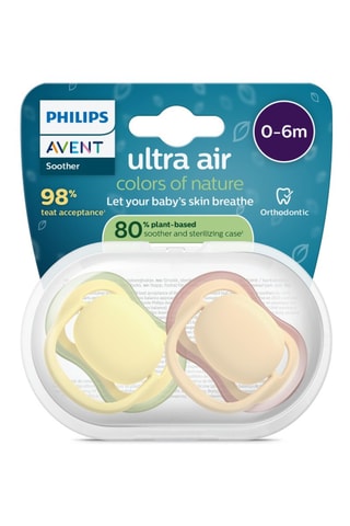 2 x 2 chupetas Ultra Air - Dos 0 aos 6 meses