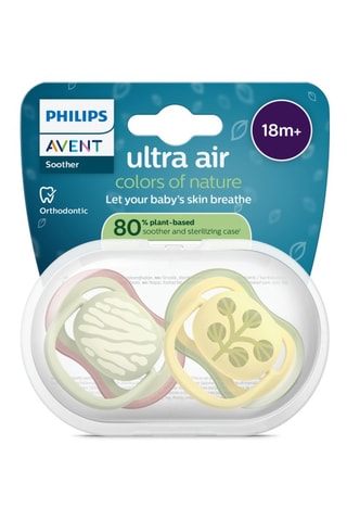 2 x 2 chupetas Ultra Air - A partir dos 18 meses