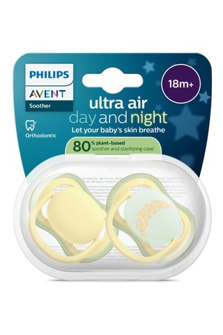 2 x 2 chupetas Ultra Air J&N - A partir dos 18 meses