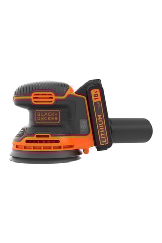 Levigatrice rotorbitale senza cavo e senza batteria - 3 fogli abrasivi - Custodia inclusa