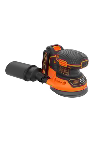 Levigatrice rotorbitale senza cavo e senza batteria - 3 fogli abrasivi - Custodia inclusa